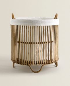 Panier à linge décoratif tressé avec poignées, corbeille à linge en corde, panier de rangement pour vêtements, grande capacité, pour la maison - Product Image 1