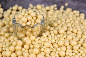 Factory OEM/ODM Wholesale High Quality Banana Compound <b>Chocolate</b> Crispy Balls Cocoa Bakery Decorating Cakes HALAL Hot Selling - Product Image 3