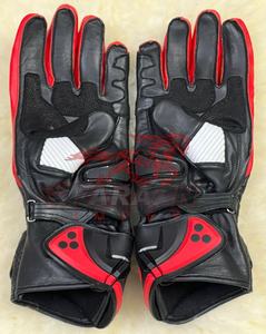 Guantes de Motociclismo de Cuero Transpirable de Alta Resistencia a Impactos para Carreras y Viajes Largos, Guantes Protectores para Moto - Product Image 6