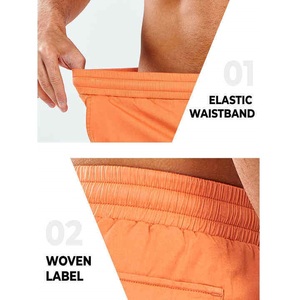 Shorts cargo pour hommes de couleur unie, 6 poches, coupe sport, respirants, décontractés, pour l'été et les activités de plein air - Product Image 3