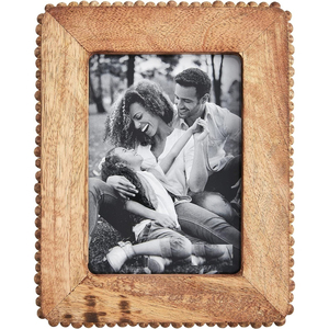 Farmhouse Beaded <b>Wood</b> <b>Picture</b> <b>Frame</b> Vintage Distressed Desktop Decorative Photo <b>Frame</b> for Wedding Gifts and Living Room Display - Product Image 6