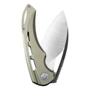 Couteaux pliants de qualité supérieure avec lame affûtée avec précision, fente d'ouverture au pouce et manche en métal profilé pour une utilisation quotidienne. - Product Image 4