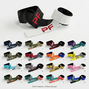 Correas de Levantamiento de Pesas de Nailon Personalizadas OEM ODM, Soporte de Muñeca de Alta Resistencia para Entrenamiento de Gimnasio, Levantamiento de Pesas, Fitness y Ejercicio - Product Image 1