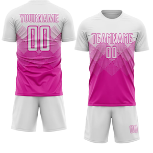 Premium Soccer Uniform Heat-Transfer Printed Football Jersey Shorts Moisture Wicking Breathable 100% Polyester Fabric for Sports - Product Image 6