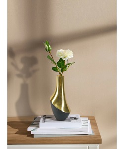Jarrón de Metal Moderno para Decoración de Hogar de Lujo, Elegante Florero para Sala de Estar, Oficina y Hoteles - Product Image 1