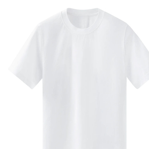 Camiseta básica de algodón suave con cuello redondo, ropa informal para hombres y mujeres - Product Image 6