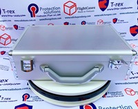 Multi-couleur pour Choices Mallette à outils Mallette de vol en aluminium avec poignée Support en mousse prédécoupée Échantillon gratuit