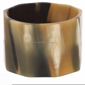 Coupleur de corne SilkenEdge | Connecteur en corne de buffle poli avec finition brillante pour l'artisanat et la menuiserie de meubles de qualité supérieure | Exportation en vrac - Product Image 3