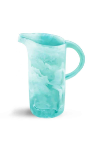 Carafe décorative en résine faite à la main de style occidental, pichet à eau, mugs, carafe à boisson unique en résine à motif tourbillonnant, décoration de table, cuisine - Product Image 2