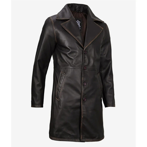 <b>GLOVES</b> City Outdoor Wear Ski Mens Leather Jacket Gentleman Winter Hot Selling Leather Jacket Fur Lining Mens Leather Jacket 2025 - Product Image 4