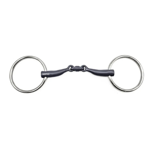 Bocados para Caballos de Titanio de Primera Calidad, Bocado de Doble Articulación para Entrenamiento, Equitación y Competición - Product Image 1