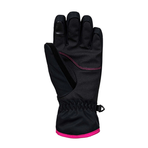 Guantes de Esquí Negros de Poliéster, Impermeables, Térmicos, con Cierre de Cordón, Unisex, para Invierno y Montañismo - Product Image 2