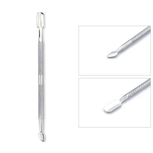 Empujador de Cutículas de Acero Inoxidable Reutilizable de Alto Rendimiento, Doble Uso, Cómodo y Duradero, para Manicuras Impecables - Product Image 4