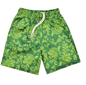 Gran oferta de pantalones cortos deportivos para hombre, diseño Floral personalizado, ropa de calle de baloncesto transpirable, impresión por sublimación, nuevo diseño personalizado - Product Image 2
