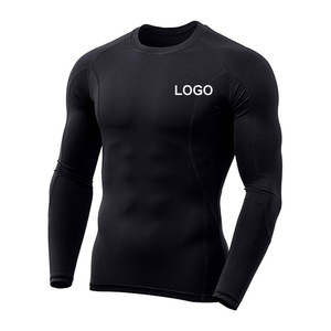 T-shirt de sport extensible à manches longues pour homme, anti-UV, respirant, pour le sport, vente en gros OEM - Product Image 6