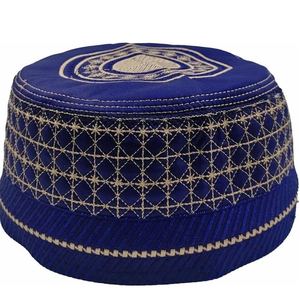 <b>Plain</b> Muslim Prayer <b>Cap</b> for Men Lightweight Breathable Soft Kufi Hat Supplier Bulk Orders - Product Image 5