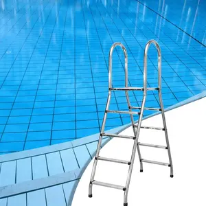 1.0mm 1.2mm 1.5mm Stainless Steel 304 316 Onground Double Side Swimming Pool Safety Step Ladder