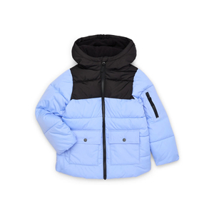 Custom Unisex 100% Polyester Quilted Puffer Jacket For <b>Kids</b> Warm <b>Bubble</b> Hooded Down Jacket with Pockets Children's Outerwear - Product Image 5