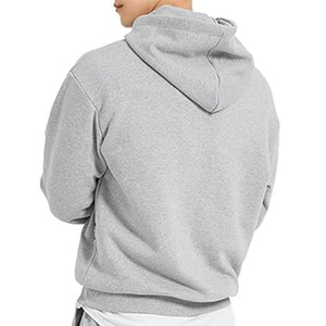 Sweat à capuche oversize pour homme avec cordon de serrage, épaules tombantes, poche kangourou avant et poignets côtelés - Product Image 6
