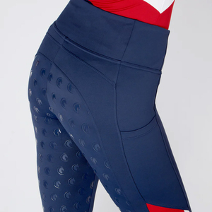Nouveauté POWER HINT Leggings d'équitation Western confortables, respirants, à compression, en coton avec fermeture à pression, pour l'équitation - Product Image 5