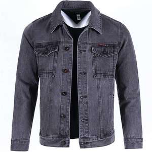2026 New Arrival Wholesale <b>Denim</b> <b>Jacket</b> Mens Slim Fit Style Teens Boys <b>Denim</b> Jeans <b>Jackets</b> and Coats - Product Image 1