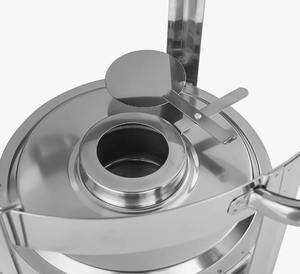 Ensemble de 4 réchauds en acier inoxydable de 6 litres avec couvercle en verre au meilleur prix - Product Image 4