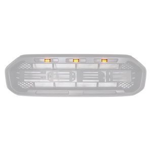 2019-2021สำหรับ Ford Ranger Raptor ชุดไฟ LED กระจังหน้าไฟสีเหลืองอำพันแบบปลั๊กแอนด์เพลย์สำหรับรถยนต์ - Product Image 4