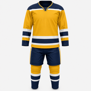 Uniforme de hockey sur glace par sublimation, meilleure qualité, nouvelle arrivée, uniforme de hockey sur glace pour jeunes, faible MOQ, service OEM - Product Image 1