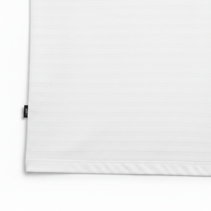 Débardeur côtelé blanc 100 % personnalisé pour homme, coupe ajustée, col ras du cou, en coton, avec impression de logo sur mesure, vente en gros - Product Image 6