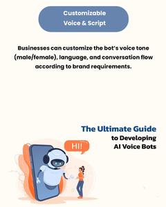Unité de base de bot vocal IA de haute qualité sonore, fonctionnement fluide, faible consommation d'énergie, logiciel IA pour la vente à l'exportation - Product Image 5