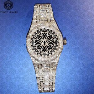 Charm Jewells Luxury Stainless Steel Watch 40mm Dial Analog Mechanical Movement Men's Fashion Luminous Folding Clasp 10 <b>Bar</b> - Product Image 2