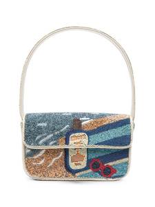 Bolso de mano hecho a mano con lentejuelas y cuentas de pez, bolso de noche bordado para mujer, bolso de hombro de diseñador de lujo - Product Image 2