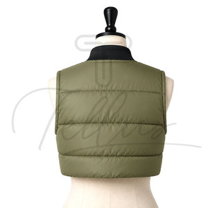 Fabricante OEM, Chaleco Acolchado sin Mangas para Mujer 2026, Color y Talla Personalizados, Chaleco Acolchado para Mujer OEM - Product Image 5