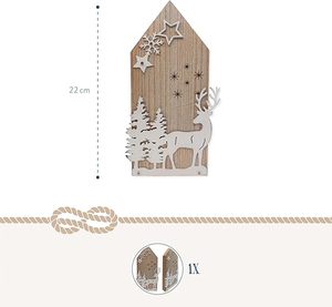 Fabricant de confiance : Centre de table de Noël fait main pour les célébrations saisonnières, avec des éléments décoratifs festifs et un style unique - Product Image 2