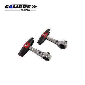 Poignée à cliquet courte à tête ronde pivotante TAIWAN CALIBRE avec poignée en T - Product Image 3