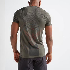 Camisetas Deportivas de Poliéster/Algodón de Color Sólido, Duraderas, Cómodas, de Corte Ajustado, Ecológicas, de Secado Rápido y Transpirables, Hechas en Pakistán - Product Image 3