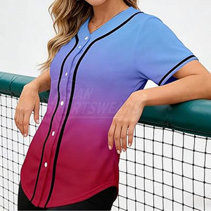 Camiseta de Softbol de Venta Directa de Fábrica con Tallas Flexibles para Exportación Global, Camisetas de Softbol Transpirables - Product Image 4