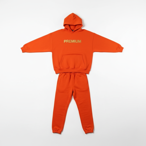 OEM Private Label Cotton Tracksuit Custom Hoodie Jogger <b>Set</b> for Clothing Startups - Product Image 5