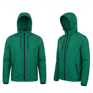 Chaqueta cortavientos, servicio OEM, chaqueta personalizada, tela de alto rendimiento, transpirable y ligera para entrenamientos y viajes - Product Image 1