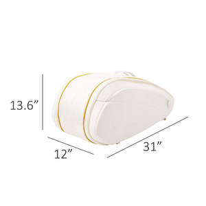 Sac de pickleball en polyester haute capacité, personnalisable, résistant à l'eau, avec compartiment isotherme pour le voyage - Product Image 6