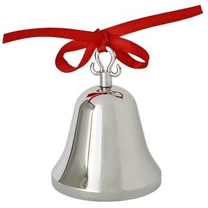 Campanas Navideñas de Acero Inoxidable de Alta Calidad de Alabanza Enterprises, Adornos Colgantes Art Deco, Pieza Decorativa Hecha a Máquina, Color Rojo - Product Image 1