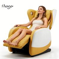 Fauteuil de massage compact pour la maison IH-5008, 2-en-1 canapé et masseur, mini format, Bluetooth, USB, 3 modes, facile à déplacer, idéal pour les petits espaces