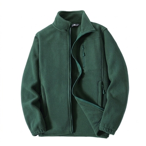 Veste polaire unisexe en gros pour l'automne et l'hiver, chaude, coupe-vent, à fermeture éclair intégrale, à manches longues, pour sports de plein air et alpinisme - Product Image 3