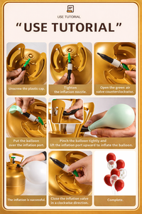 Bouteille d'hélium de 22 L, conteneur en acier au carbone haute résistance, hélium pur à vendre. - Product Image 3