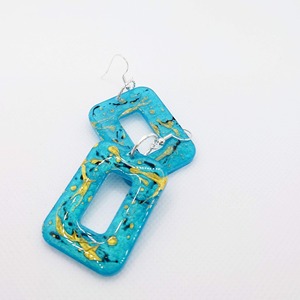 Pendientes de Resina de Diseño Cultural Tradicional, Pendientes de Resina de Color Sólido, Venta al por Mayor Directa de Fábrica - Product Image 5