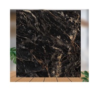 Piastrelle in Porcellanato Lucido Antiscivolo Design Industriale Esclusivo Europeo Classico 60x60 Finitura Lucida Nera Spessore 9mm
