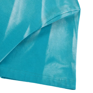 T-shirt unisexe 100 % coton délavé style été, coupe oversize, manches courtes, col rond, ensemble deux pièces pour homme, coupe carrée - Product Image 4