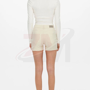 Shorts en jean décontractés pour femmes, taille haute, style streetwear d'été, fabrication OEM, vente en gros - Product Image 2