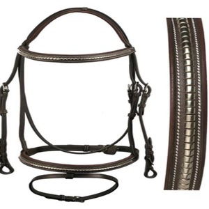 ALR EQUESTRIANS - Bocados para Caballos de Cuero Genuino de Alta Calidad con Logotipo Personalizado, Diseños Personalizados Duraderos para Equitación Occidental - Product Image 1