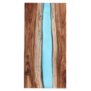 Tabla de cortar rectangular de madera y tabla de picar, apta para lavavajillas, fácil de limpiar, bandeja para servir queso, frutas y aperitivos - Product Image 5